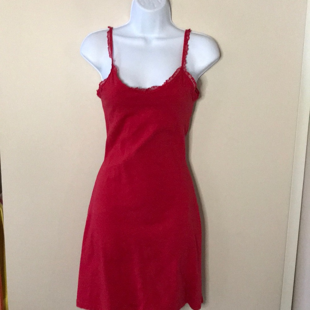 Red sundress